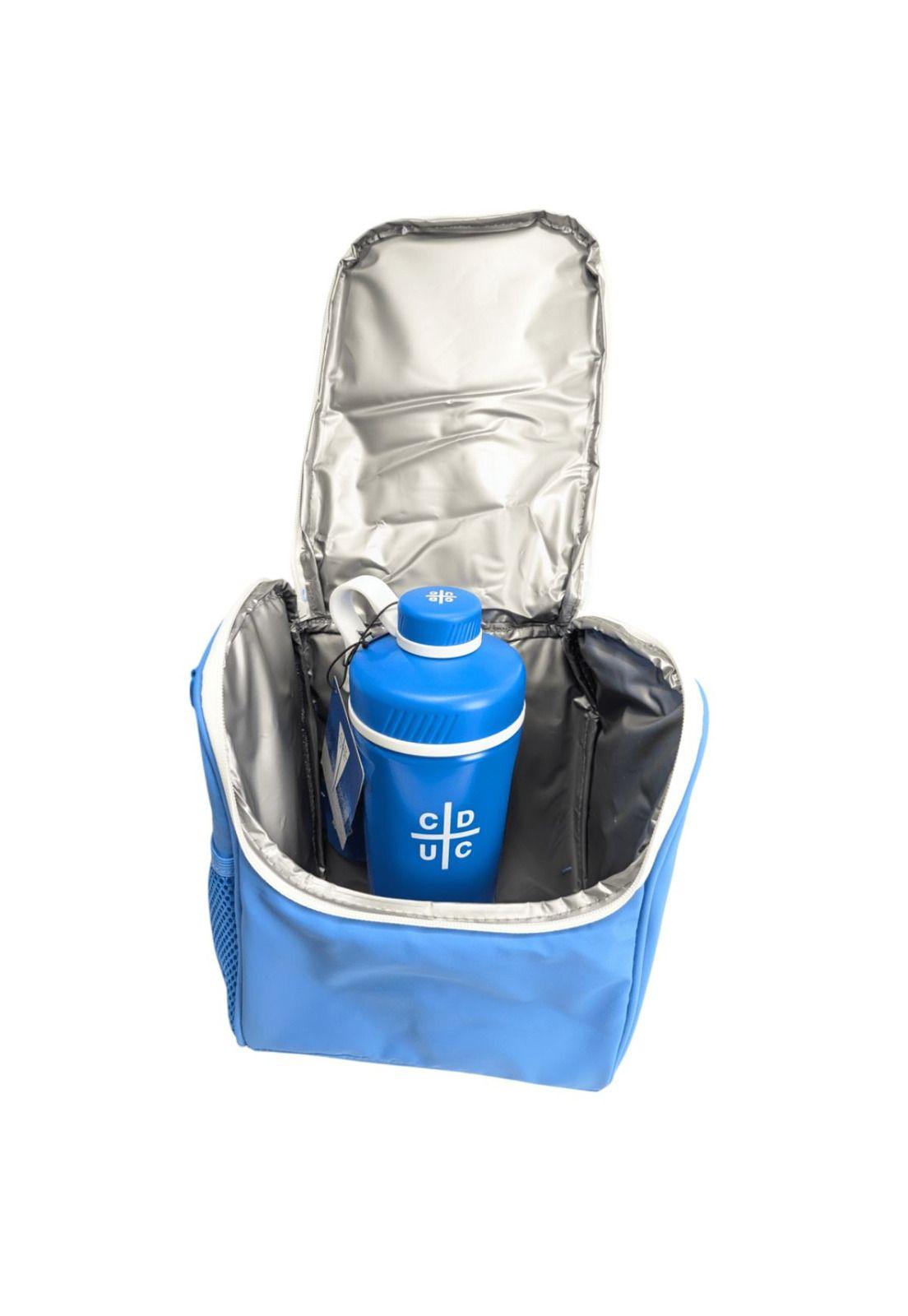 Lonchera Escolar U. Catolica Moose Azul y Blanco-4