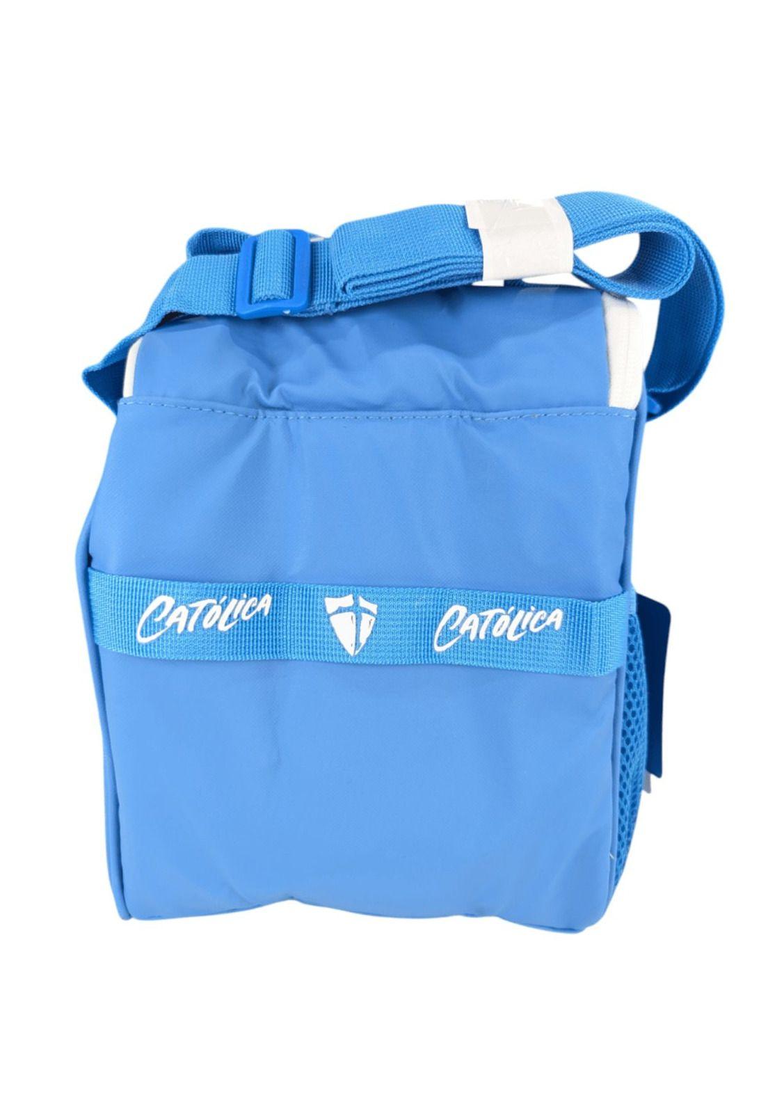 Lonchera Escolar U. Catolica Moose Azul y Blanco-6