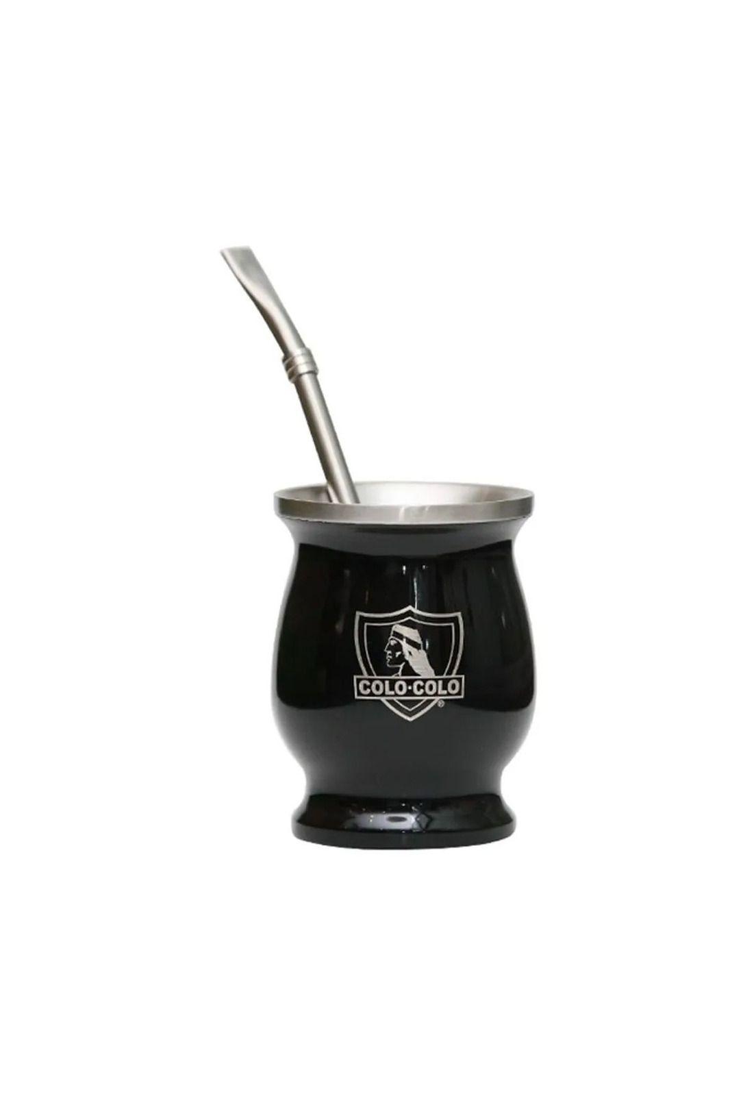 Mug Matero con Bombilla Clásico Colo Colo 200ml-0