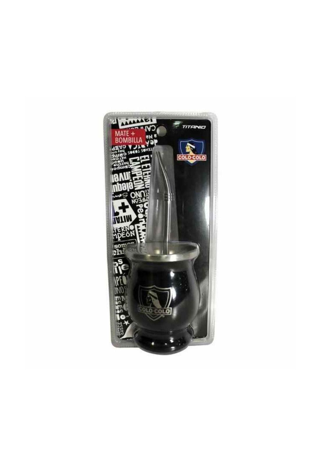 Mug Matero con Bombilla Clásico Colo Colo 200ml-1