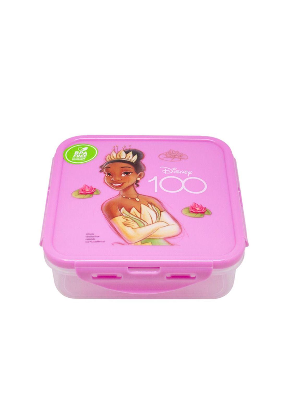 Set Escolar Botella + Hermético Disney 100 Años Para Niñas-2