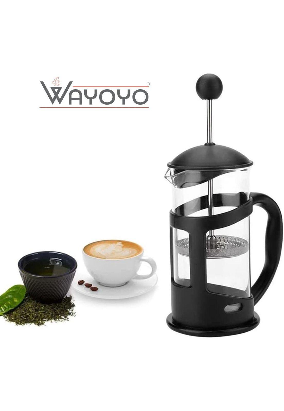 Cafetera Prensa Francesa Acero Inoxidable 350ml-3