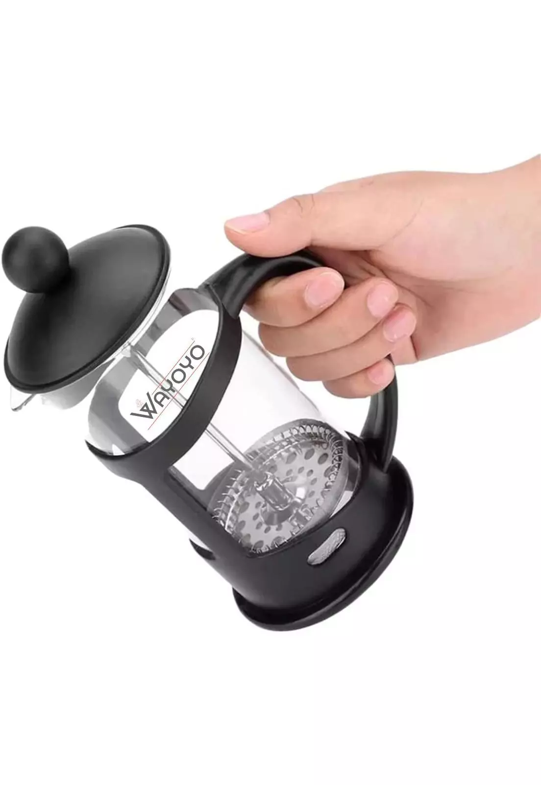 Cafetera Prensa Francesa Acero Inoxidable 350ml Wayoyo-2