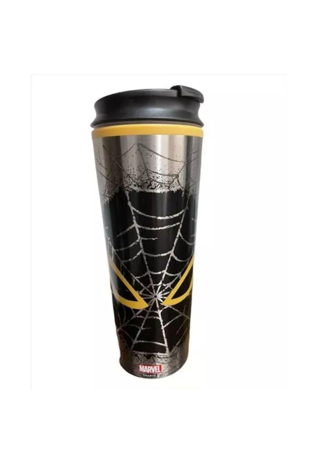 Vaso Térmico Mug Metálico Spiderman 420ml-0