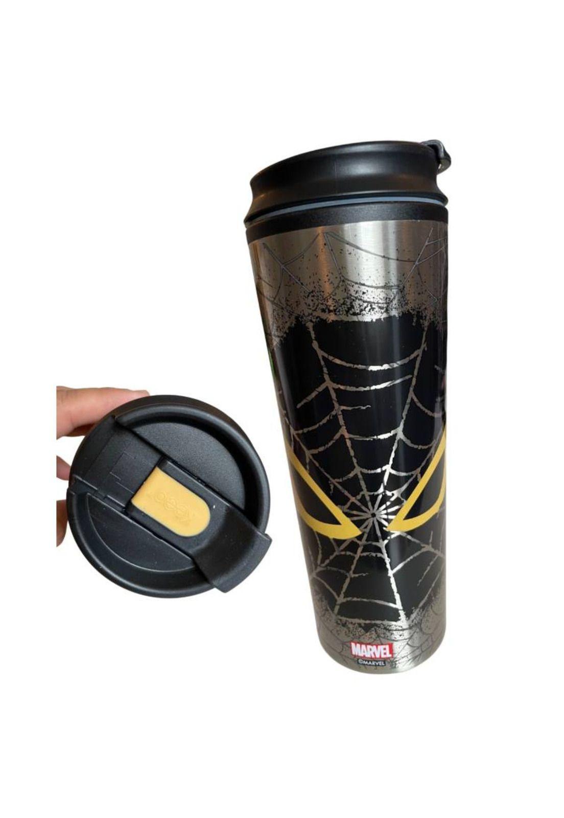 Vaso Térmico Mug Metálico Spiderman 420ml-2