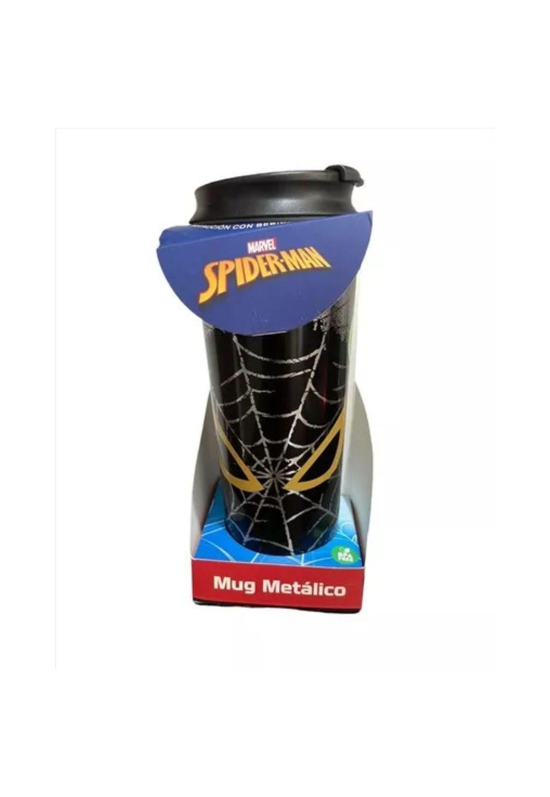 Vaso Térmico Mug Metálico Spiderman 420ml-4
