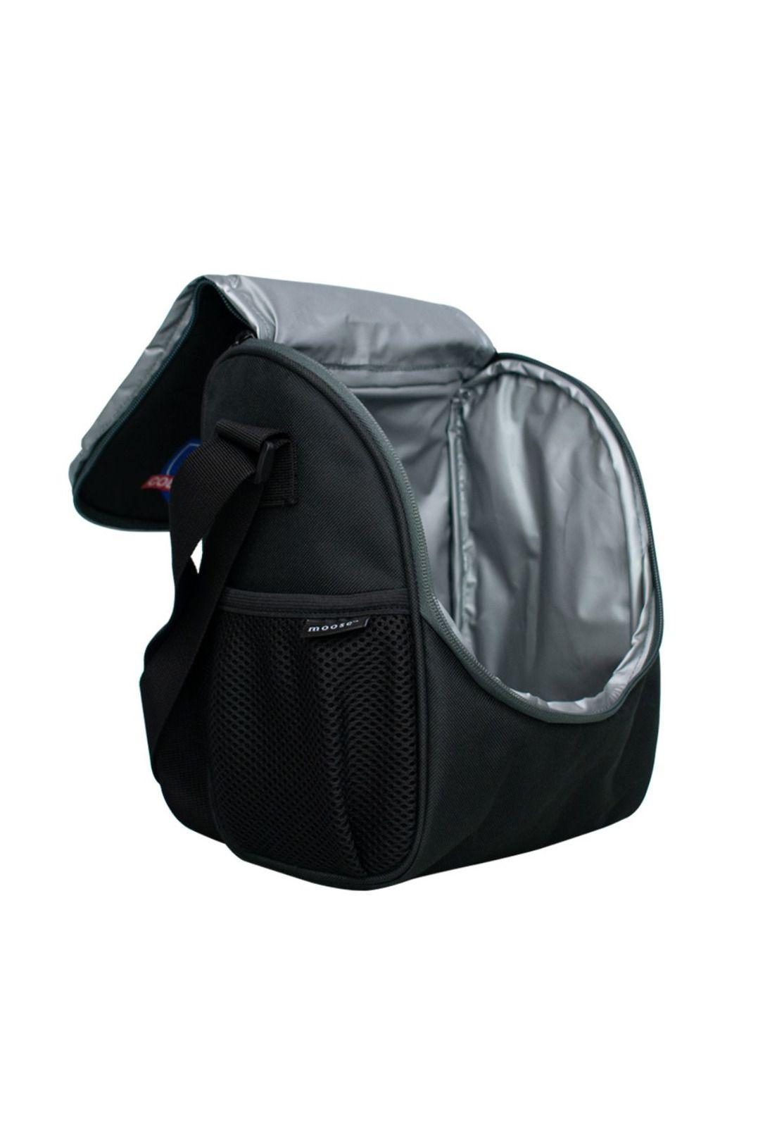 Lonchera Escolar Colo Colo Moose Negro y Gris-3