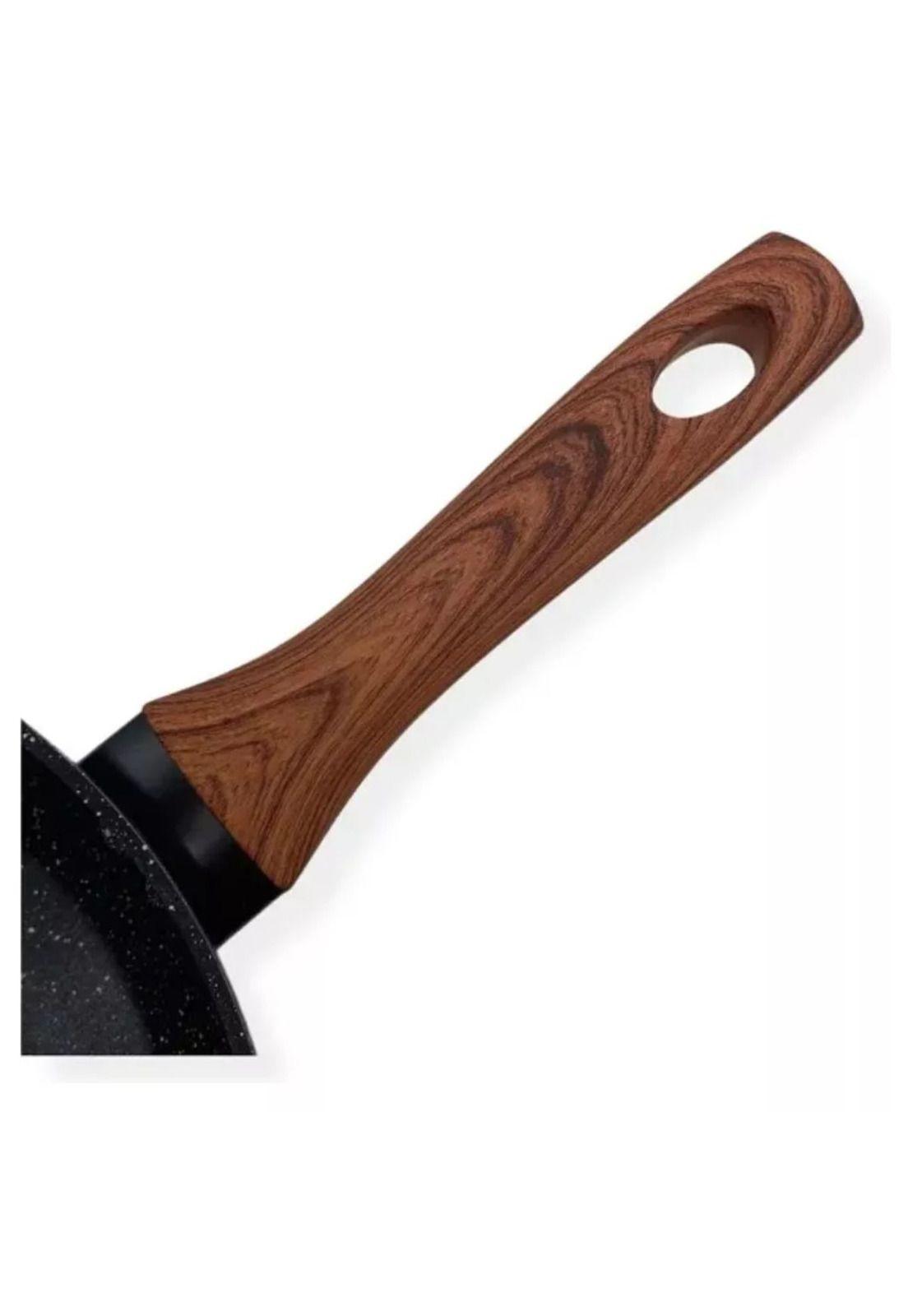 Sartén Wok Antiadherente Keep 28cm Granite Black Collection-2