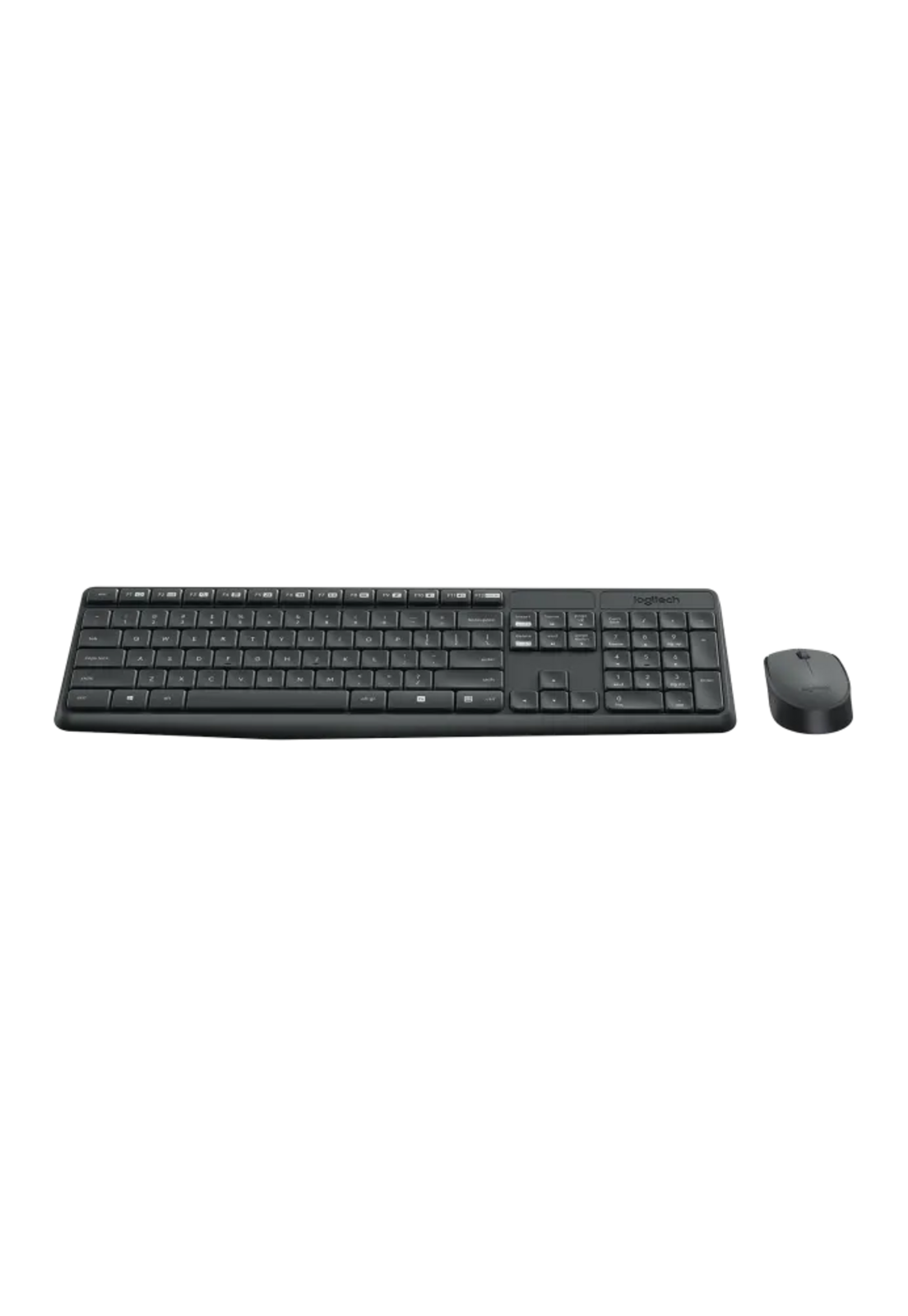 Combo Teclado y Mouse Inalambrico Logitech MK235 Negro-1