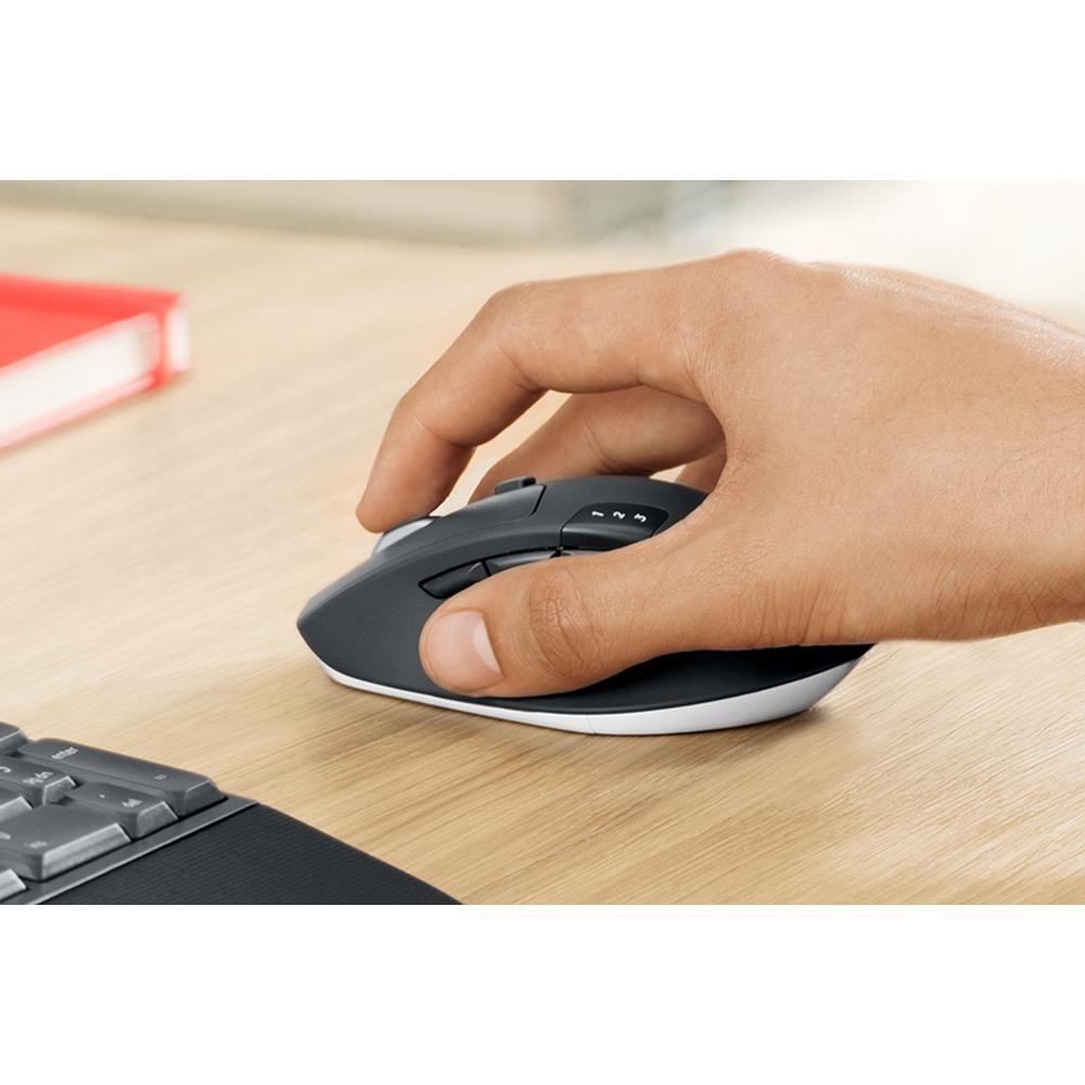 Kit Teclado y Mouse Inalam Logitech Performance MK850 Negro-3