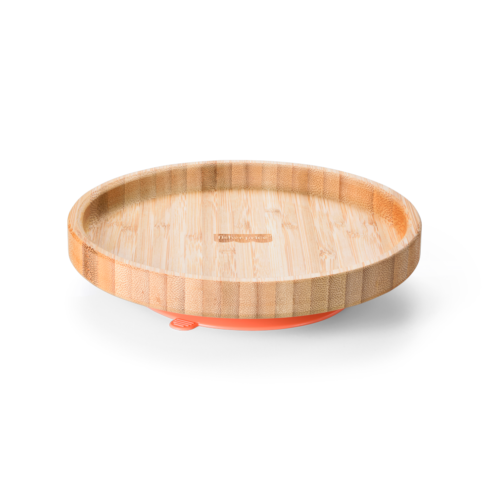 Plato Plano con Ventosa Fisher Price Bam N Boo Rosa BB1169-0