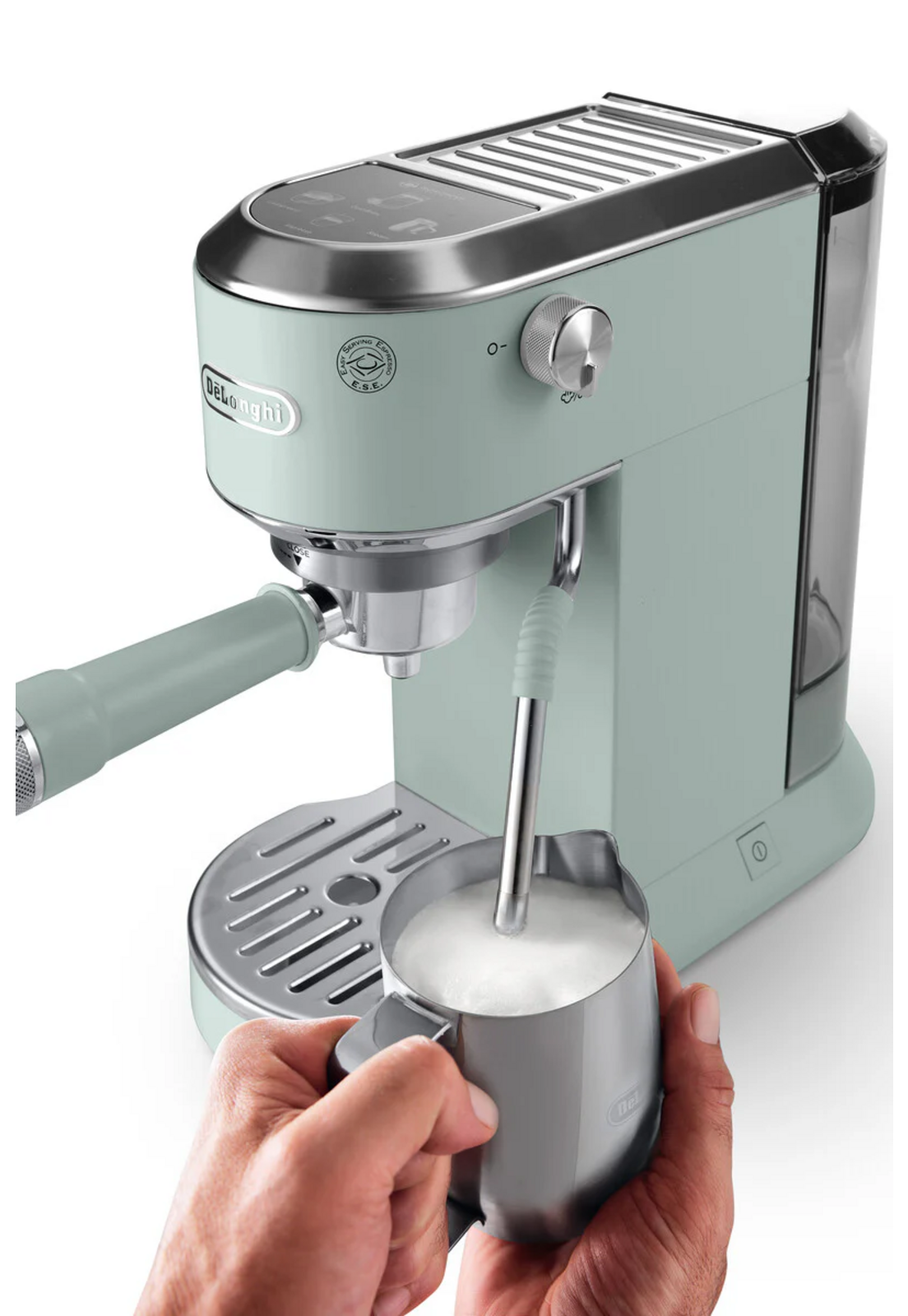 Cafetera DeLonghi Dedica Duo LatteArt Cold Brew Pistacho-7