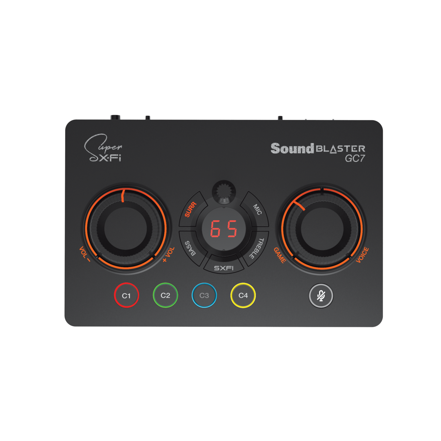 Tarjeta de Sonido Dac USB Creative Sound Blaster GC7-4