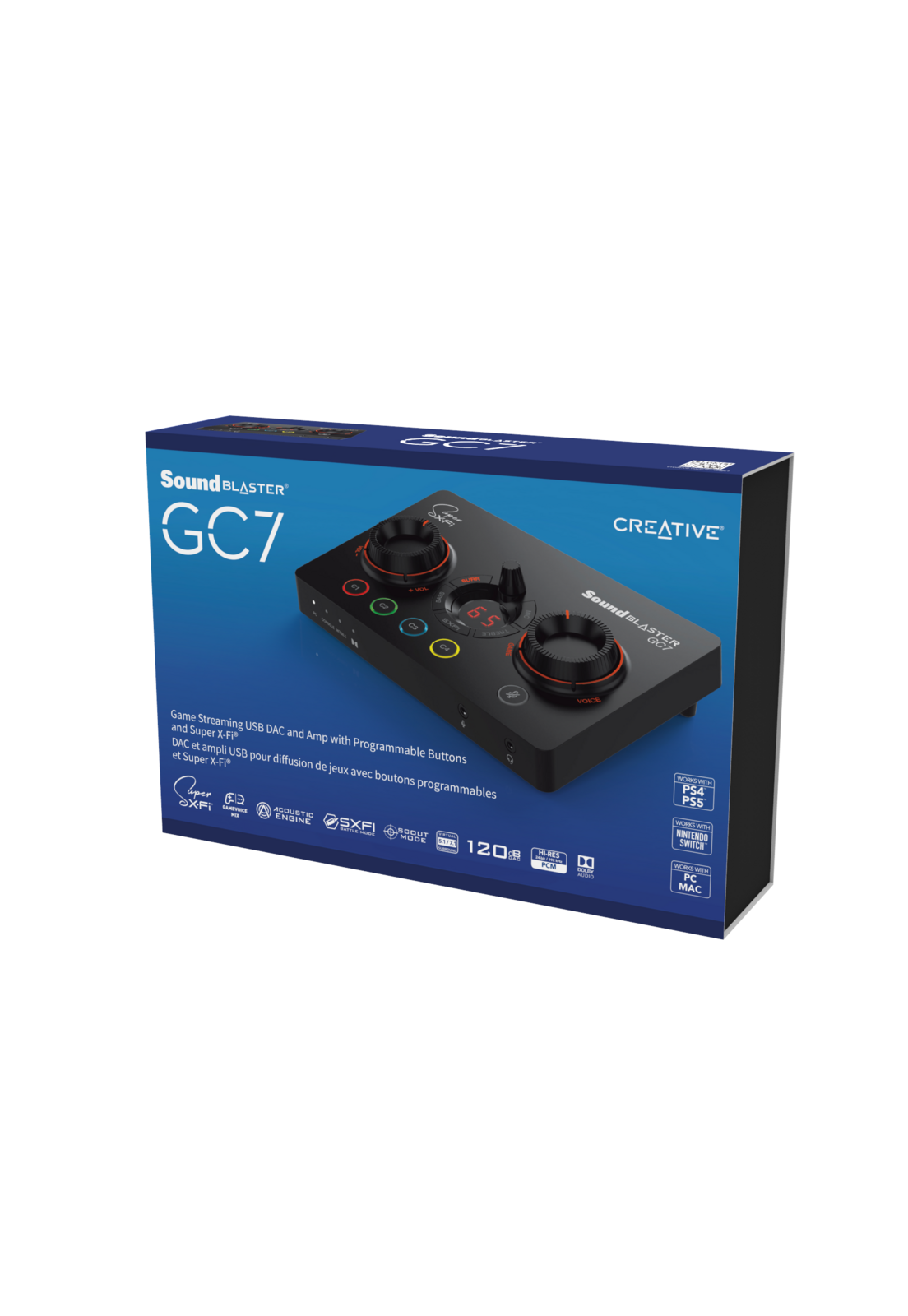 Tarjeta de Sonido Dac USB Creative Sound Blaster GC7-2