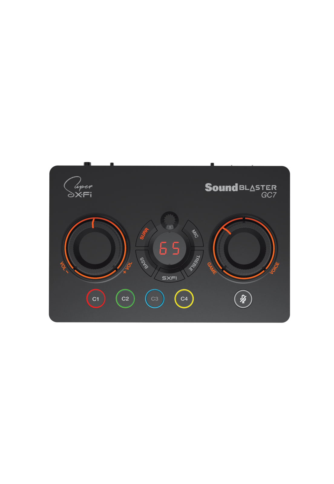 Tarjeta de Sonido Dac USB Creative Sound Blaster GC7-4