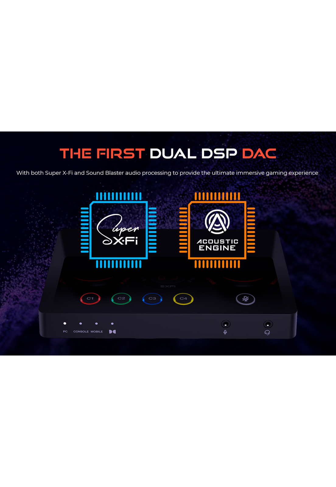 Tarjeta de Sonido Dac USB Creative Sound Blaster GC7-9