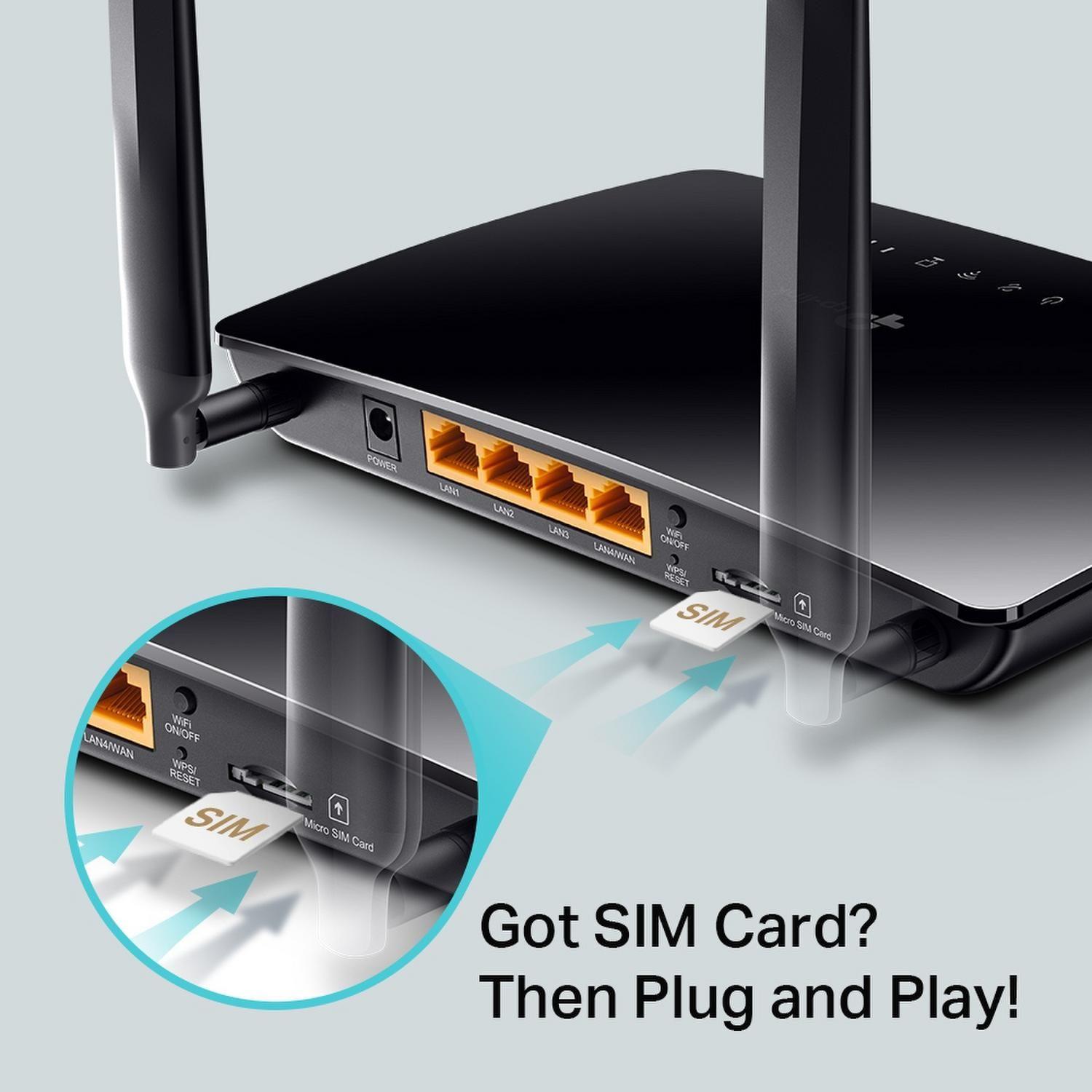 Router TP-Link 4G MR400 Dualband AC1200-3