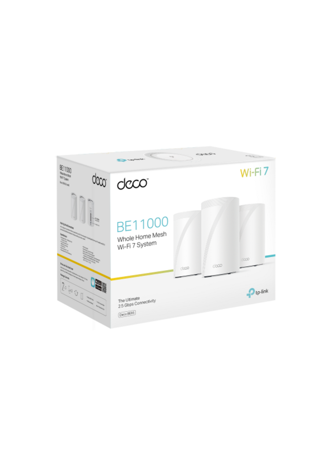 Sistema Wi-Fi 7 Mesh Tp-link Deco BE65 3-pack BE11000-1