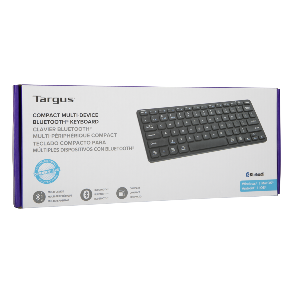 Teclado Targus Bluetooth Compacto AKB862 Ingles-4