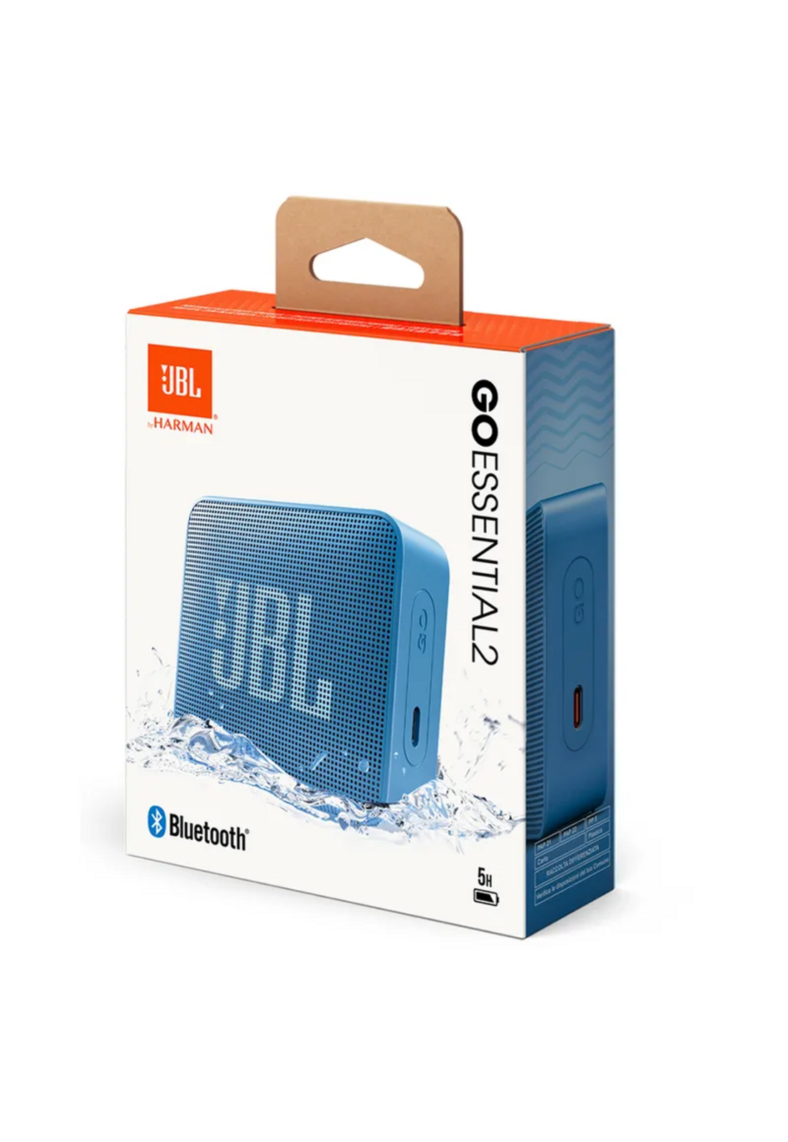 Parlante JBL Go Essential 2 Portatil Bluetooth IPX67 5H Azul-2