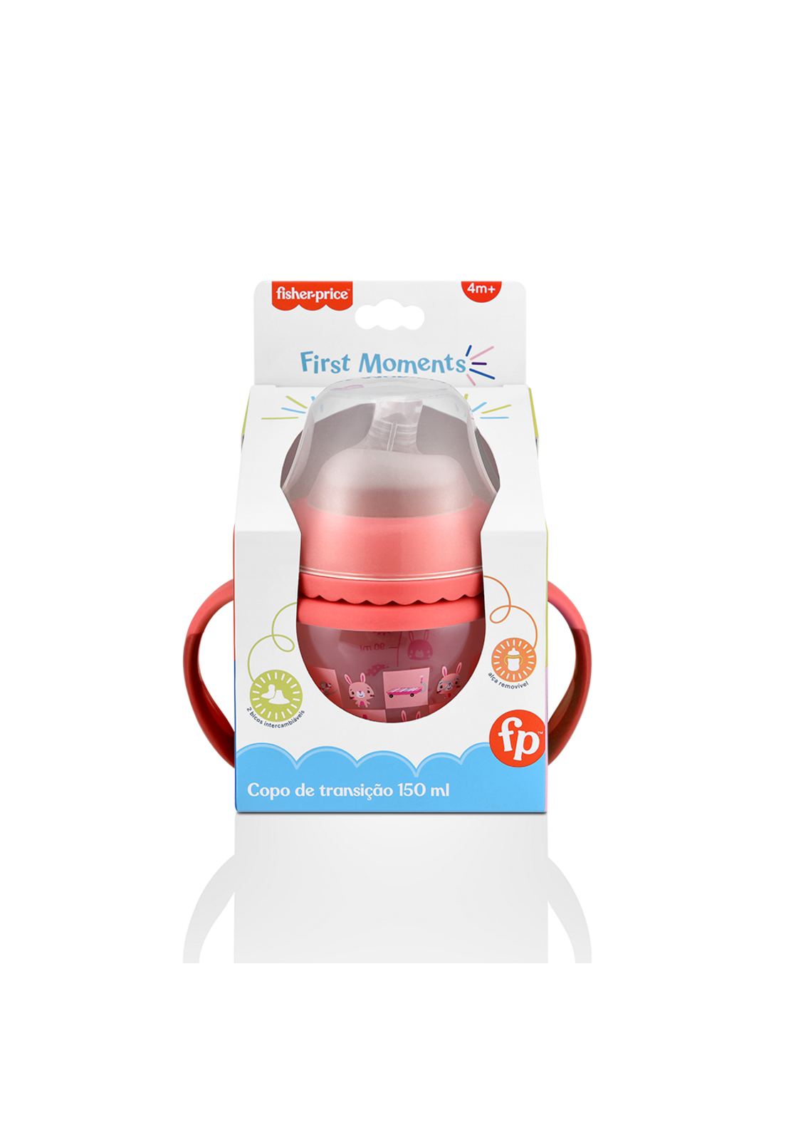 Vaso de Entrena Fisher Price First Moments Ro 150 Ml BB1056-4