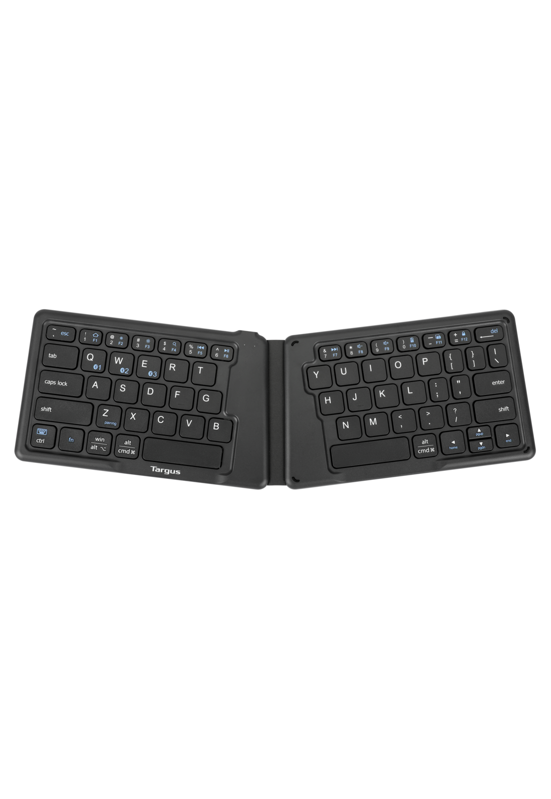 Teclado Ergonomico Plegable Targus AKF003 Ingles-0