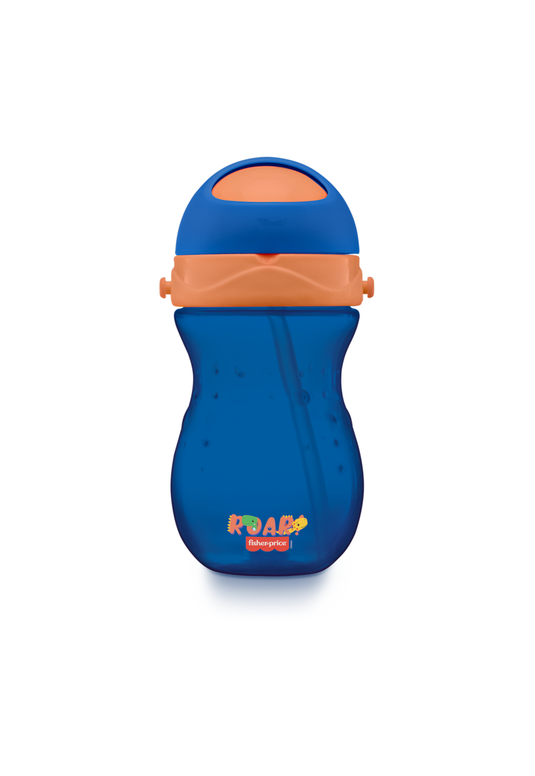 Vaso Bombilla Fisher Price Playful 360 ml Azul BB1018-2