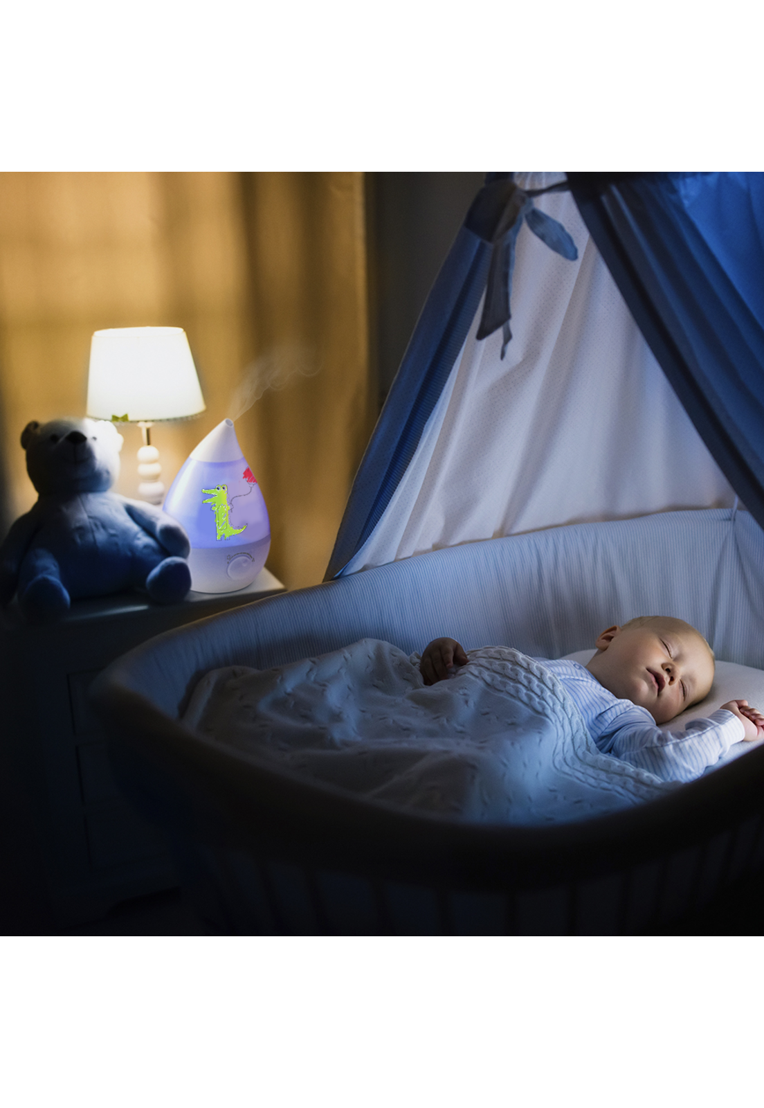 Humidificador de Aire Fisher Price 3,4 Litros Blanco HC115-5