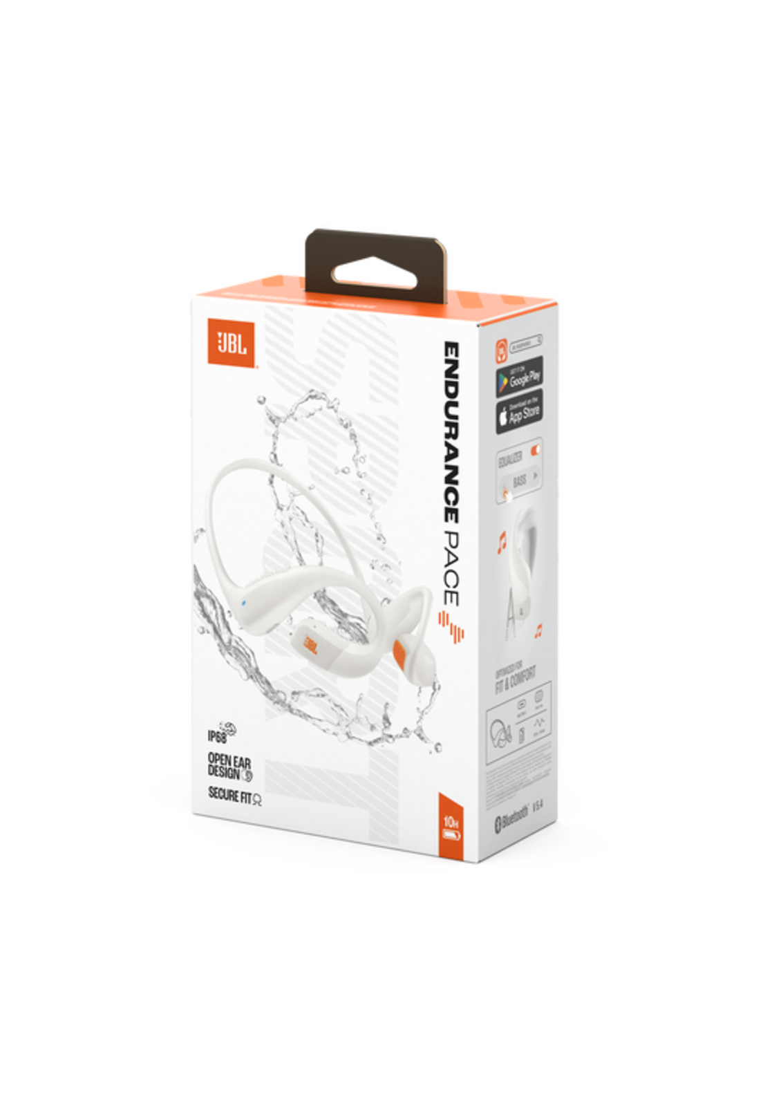 Audífonos Sport JBL Endurance Pace Bluetooth 5.4 IP68 Blanco-9