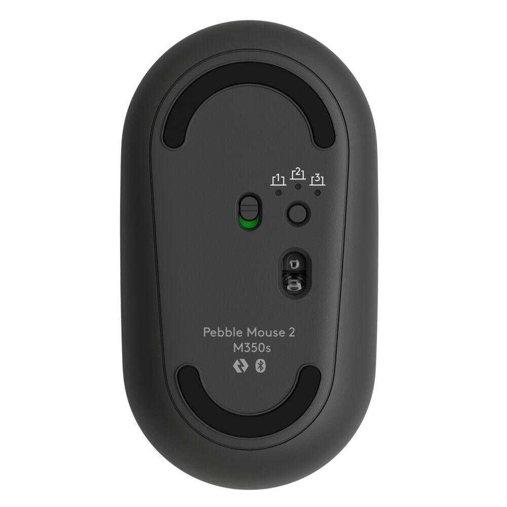 Mouse Logitech Pebble 2 Grafito M350S-1