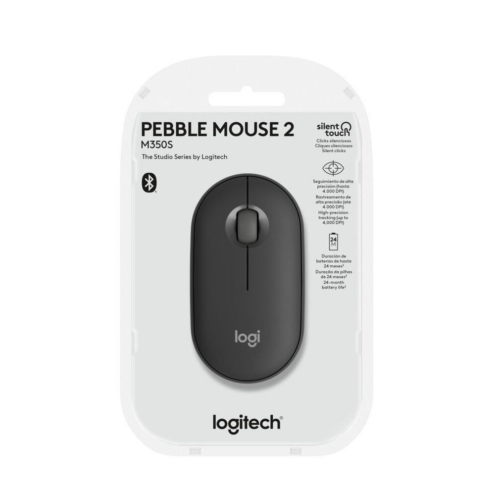 Mouse Logitech Pebble 2 Grafito M350S-2
