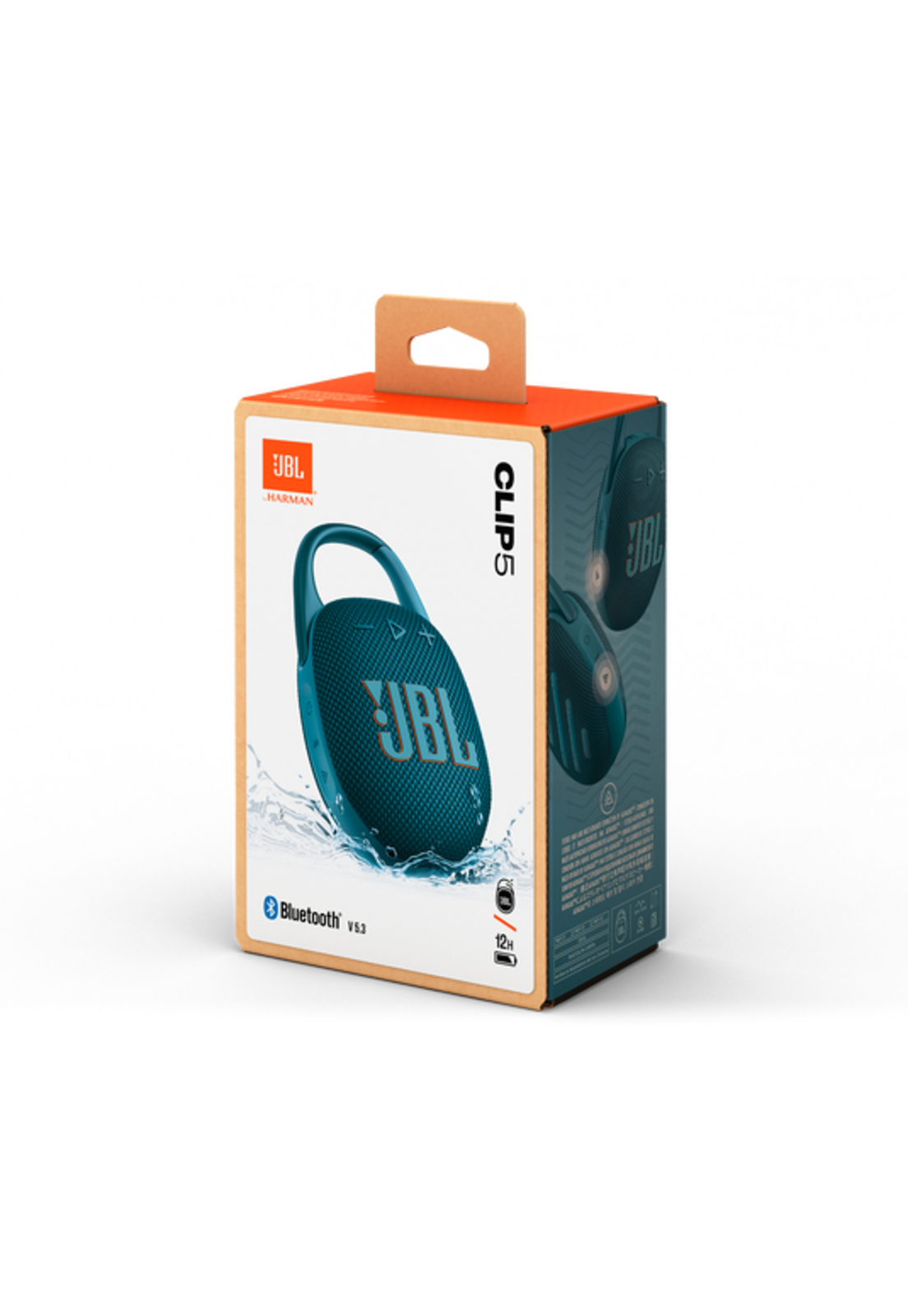 Parlante JBL Clip 5 Bluetooth 5.3 IP67 12h Azul-9