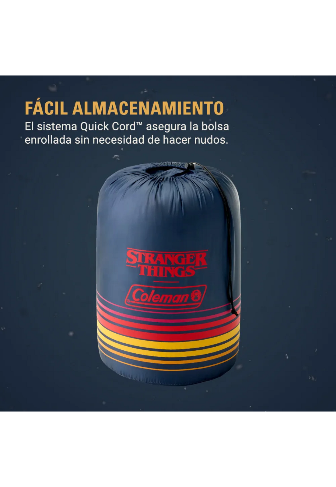 Saco de Dormir Coleman 10C Stranger Things Thermolock 1,80 m-3