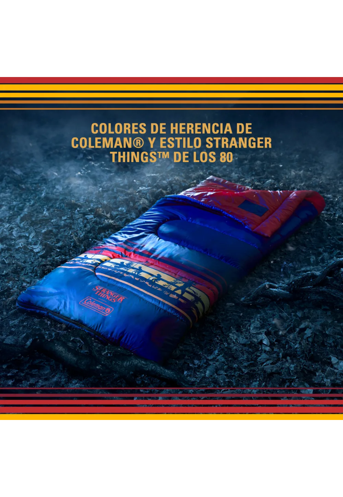 Saco de Dormir Coleman 10C Stranger Things Thermolock 1,80 m-4