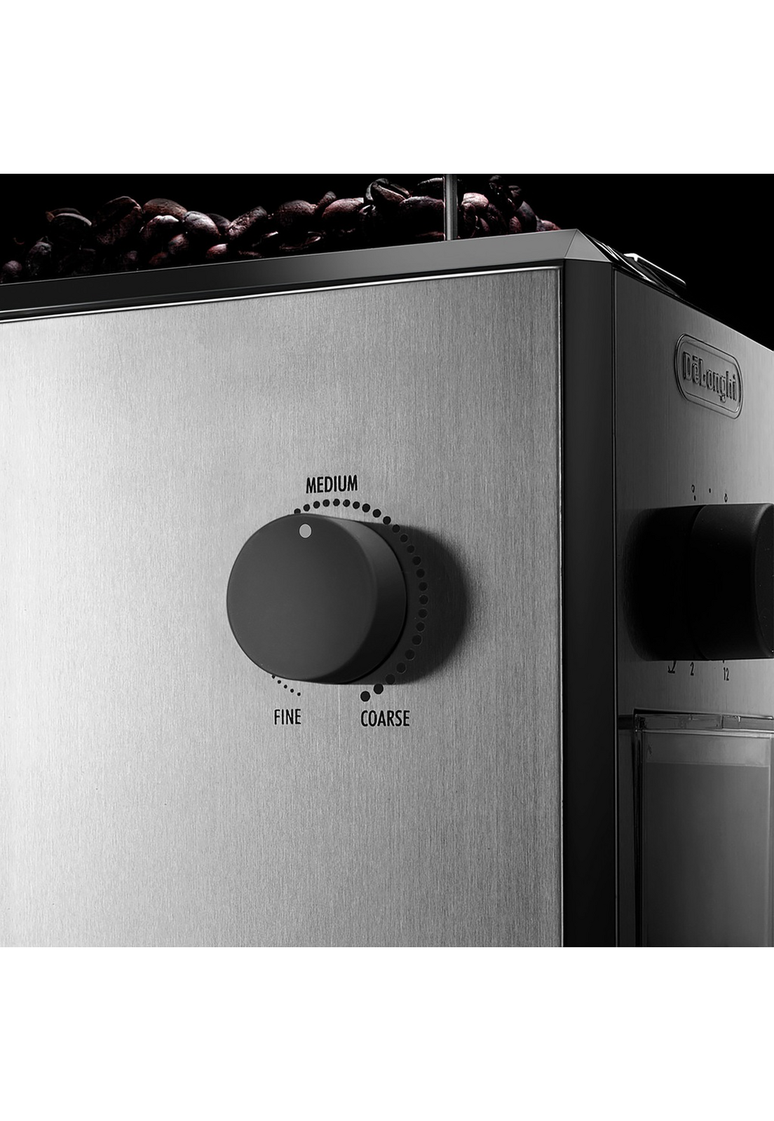 Molinillo Café Eléc DeLonghi KG89 Regulable 2 a 12 Tazas-2