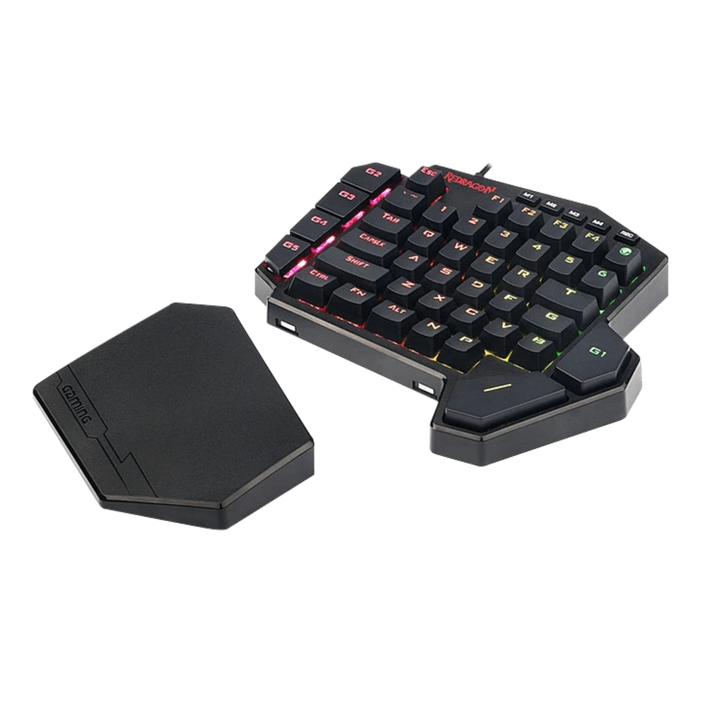 Teclado Gamer Redragon DITI una mano  K585 RGB-4