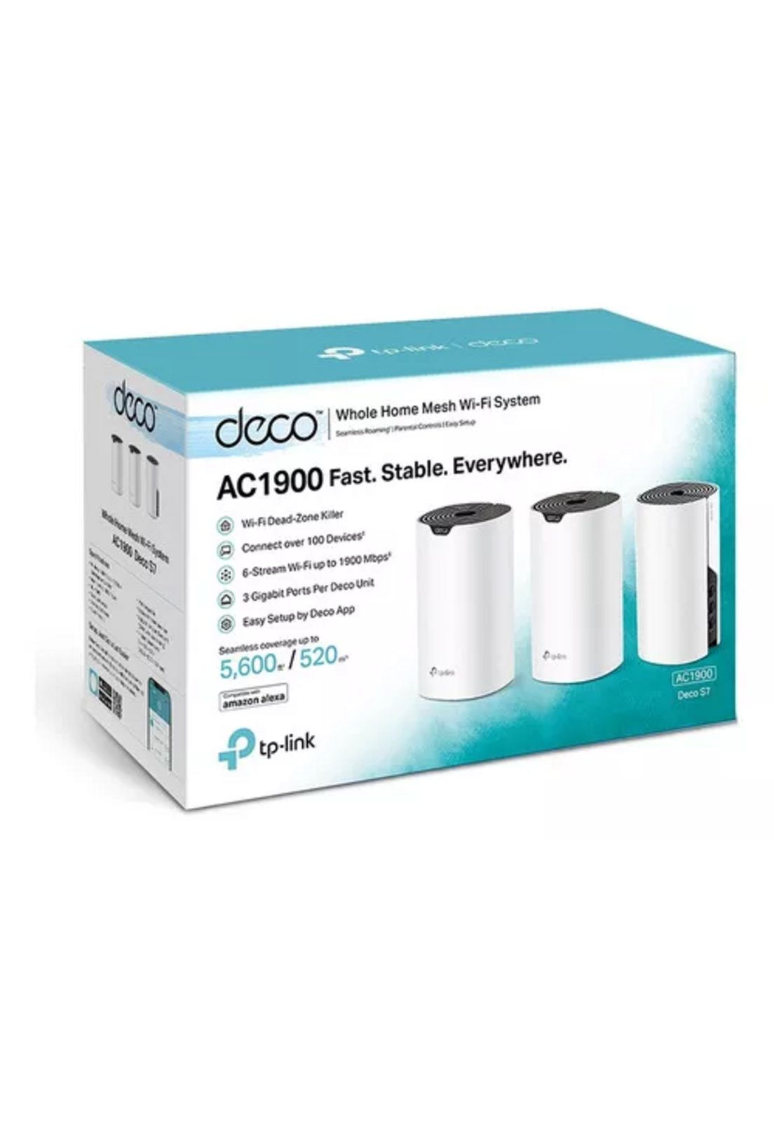 Sistema Tp-Link Mesh Deco S7 AC1900 3 pack-0
