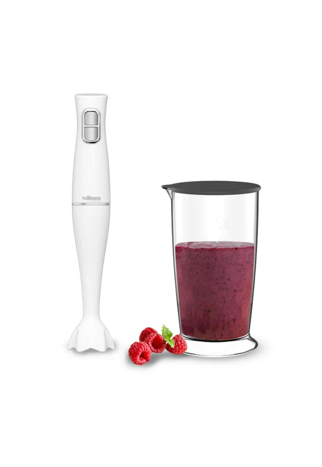 Minipimer Thorben Thor HB Stick 300 Turbo Vaso Medidor 700ml-0
