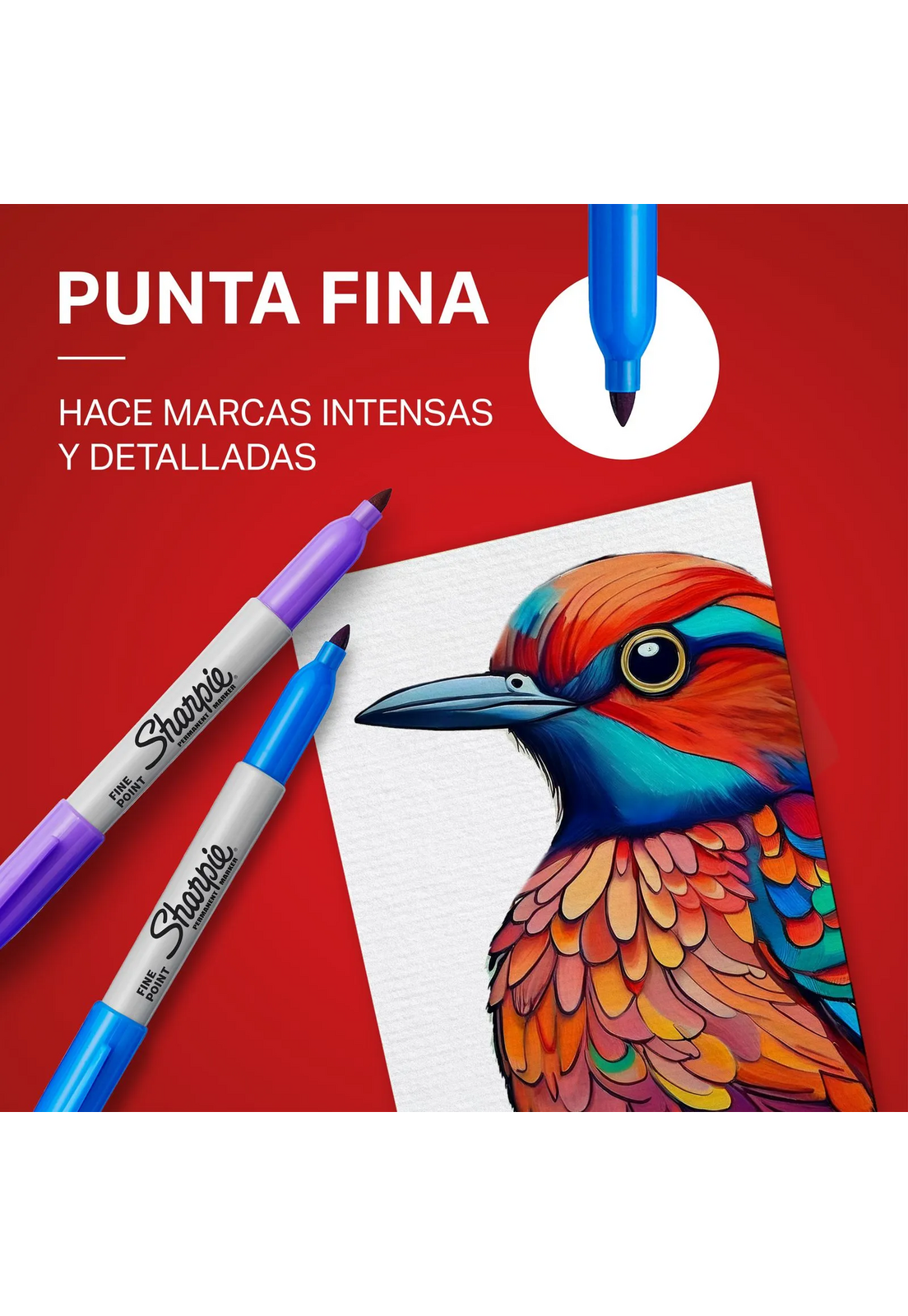 Ruleta Sharpie Espacio Punta Fina 20 Unid Edición Limitada-3