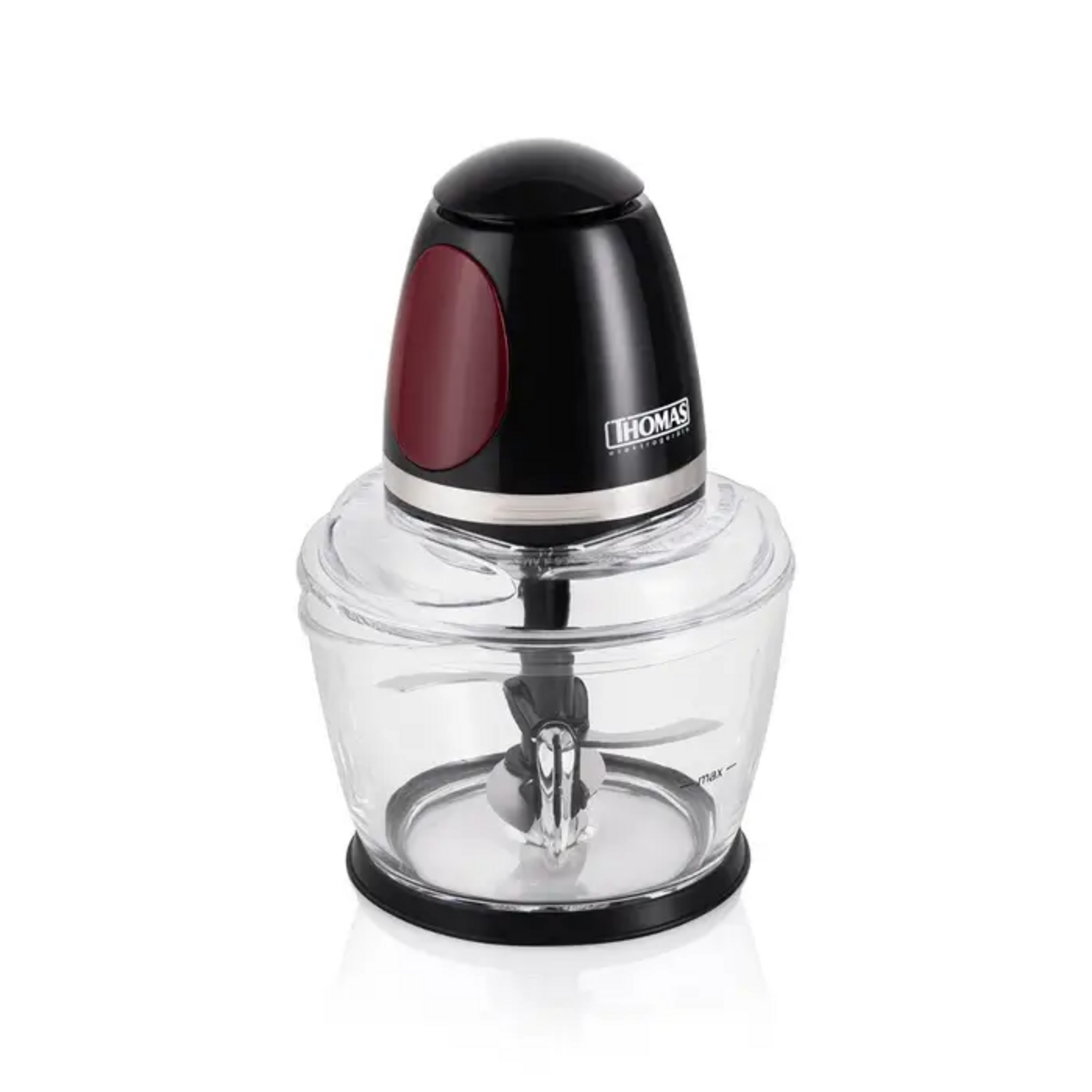 Picadora Thomas TH-9005V 200W Vidrio 1L One Touch Inox-3