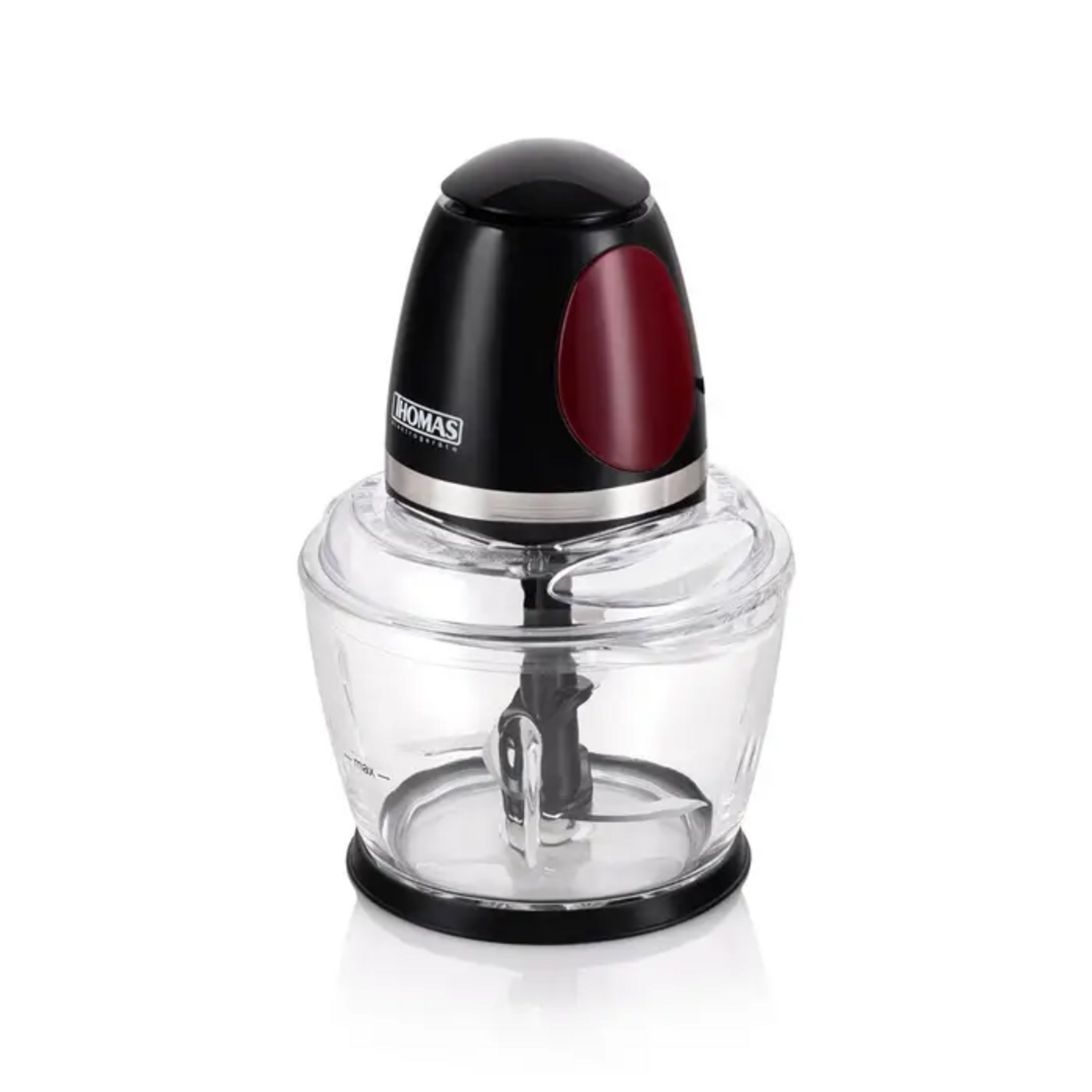 Picadora Thomas TH-9005V 200W Vidrio 1L One Touch Inox-6