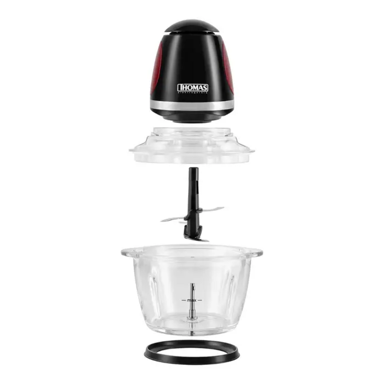 Picadora Thomas TH-9005V 200W Vidrio 1L One Touch Inox-7