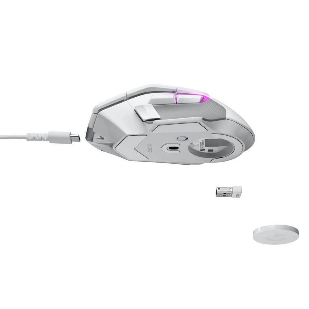 Mouse Gamer Logitech G502 X Plus Inalambrico Blanco-1