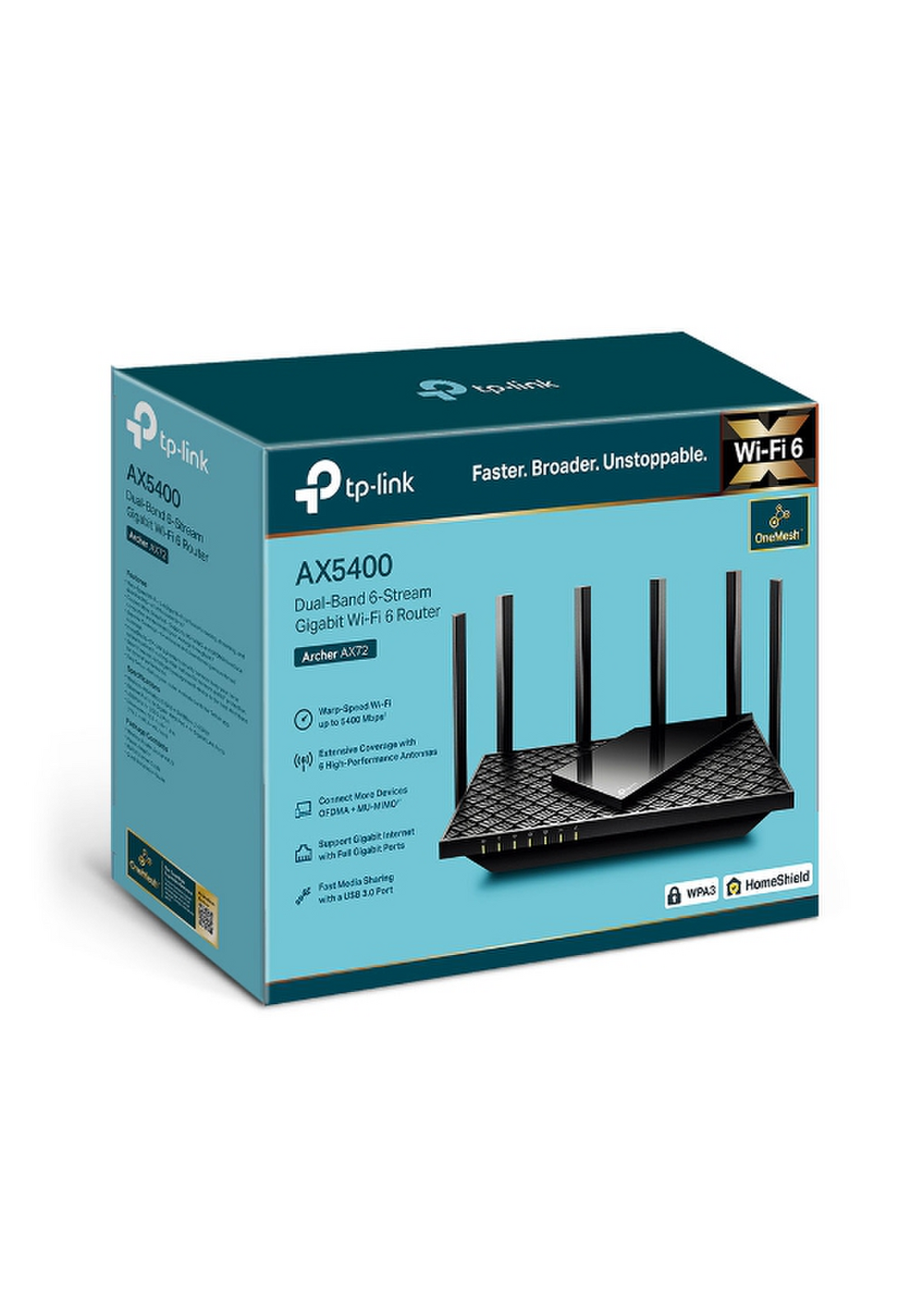 Router Tp-link Archer Ax72 WiFi 6 AX5400-3