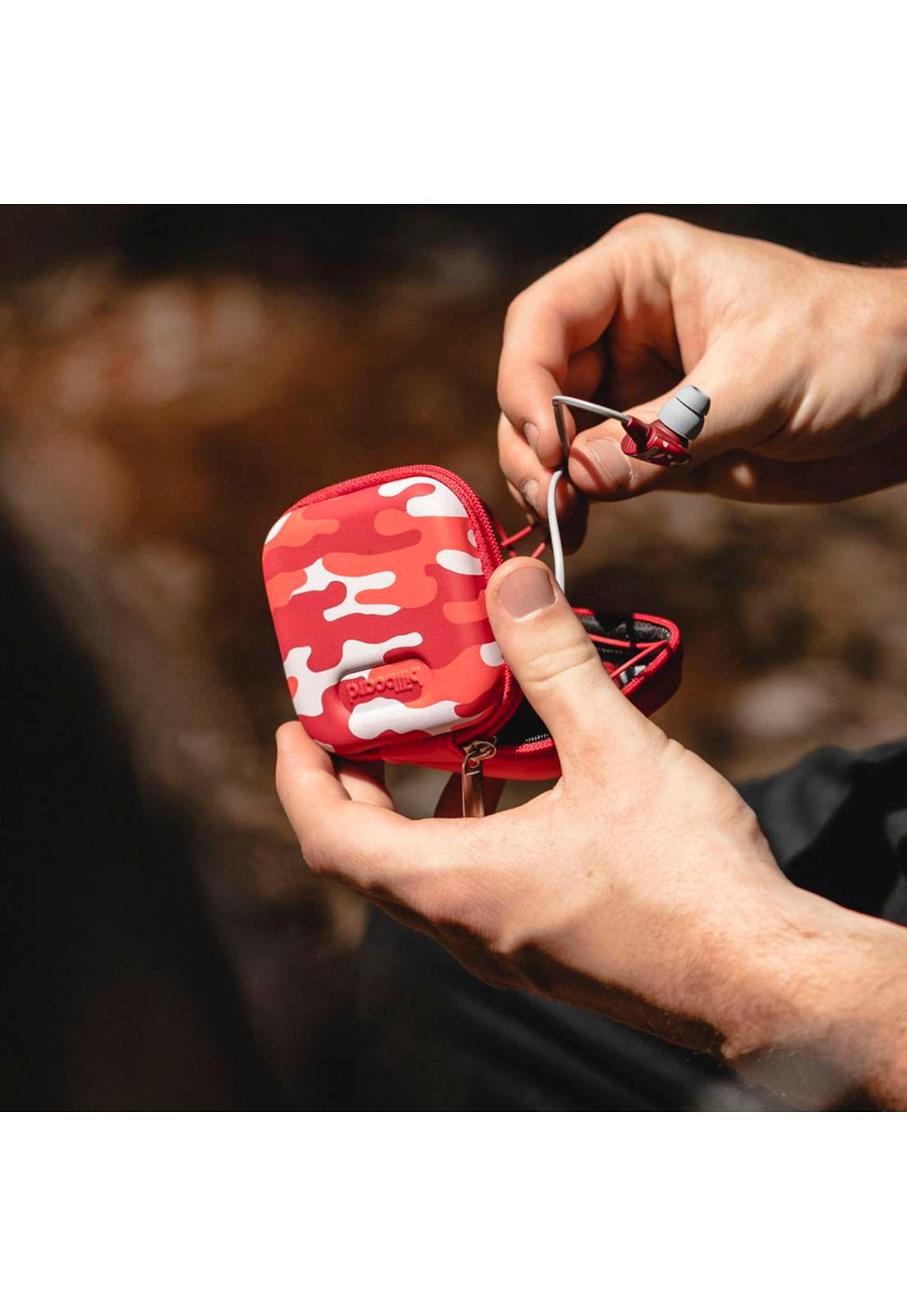 Audifono Bluetooth Billboard In Ear Survivor Rojo-4