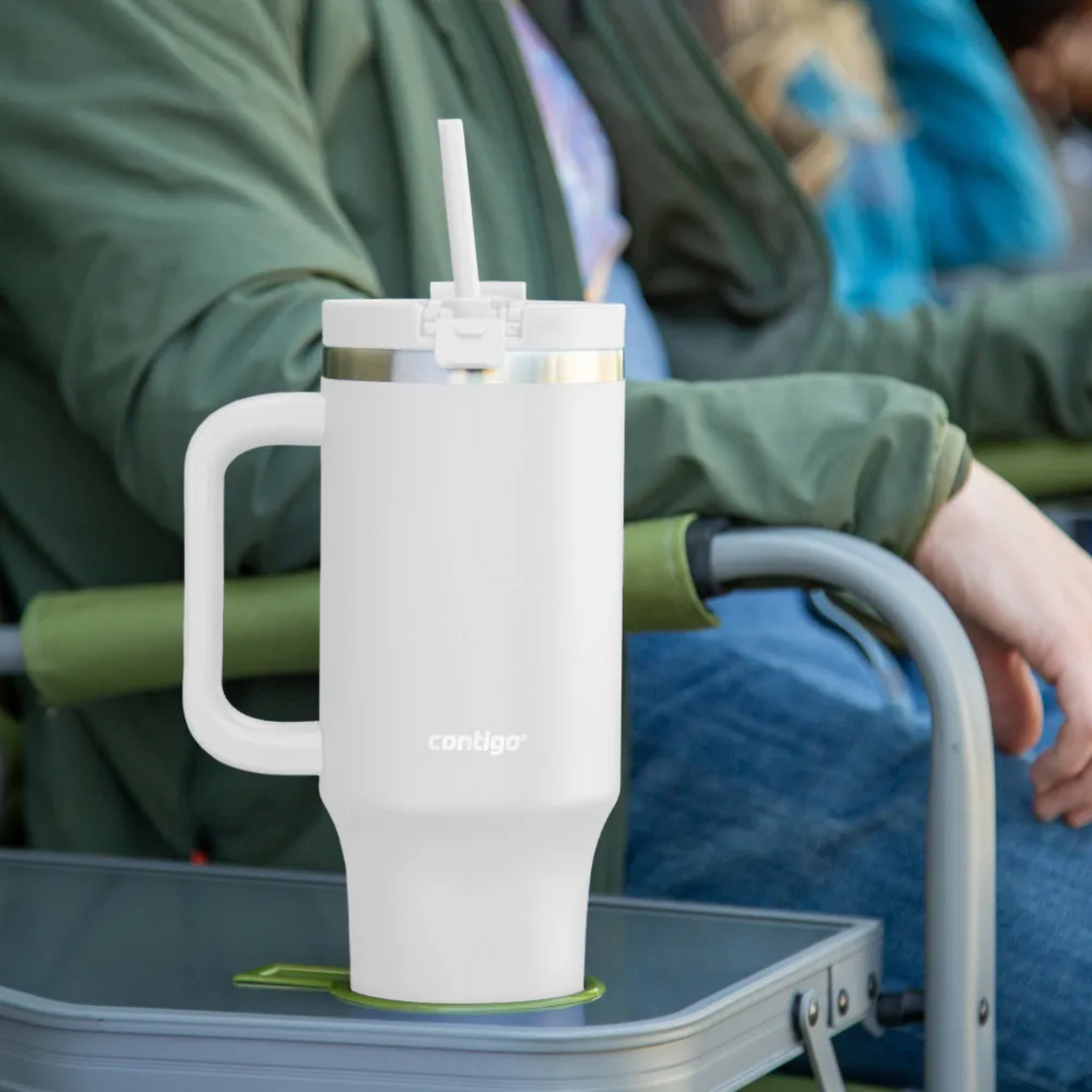 Vaso Tumbler Contigo Streeterville 1182 ml Frio Blanco-4