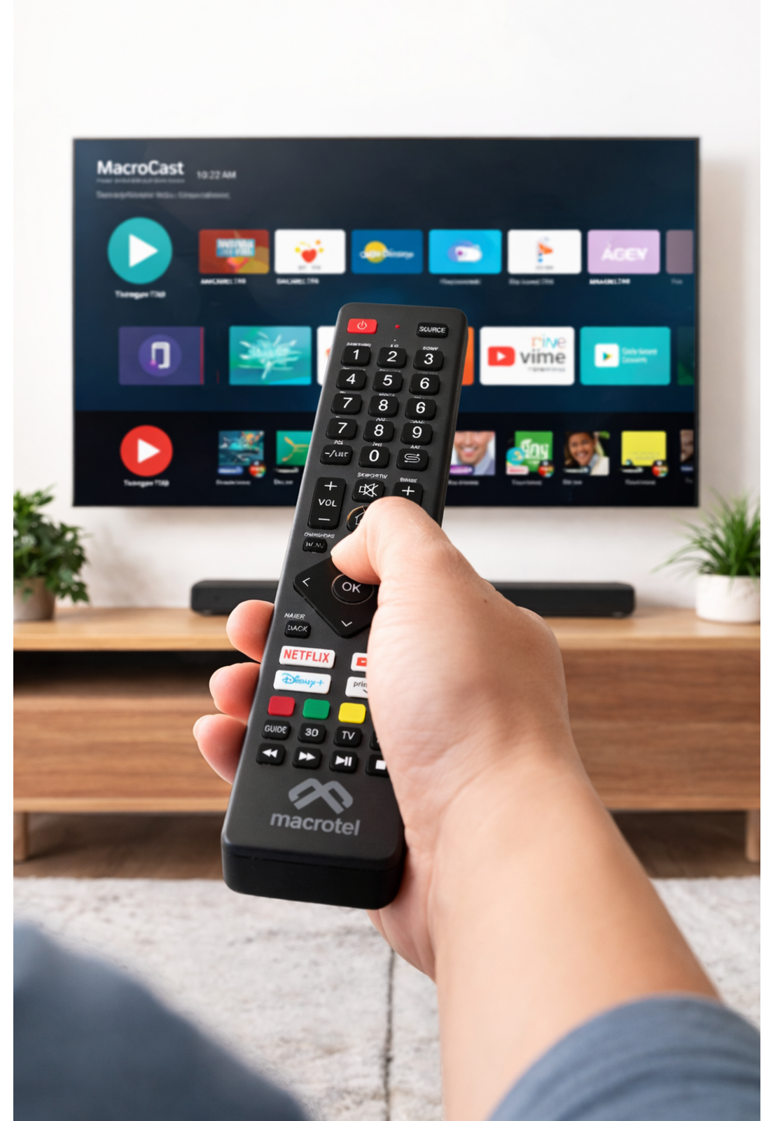 Control Remoto Universal TV Macrotel Automático-2