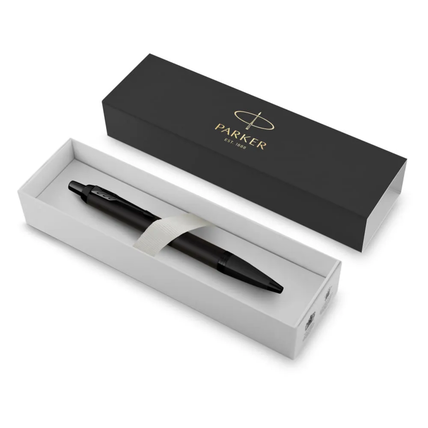 Boligrafo Parker IM Achromatic Negro Mate Tinta Negra-5