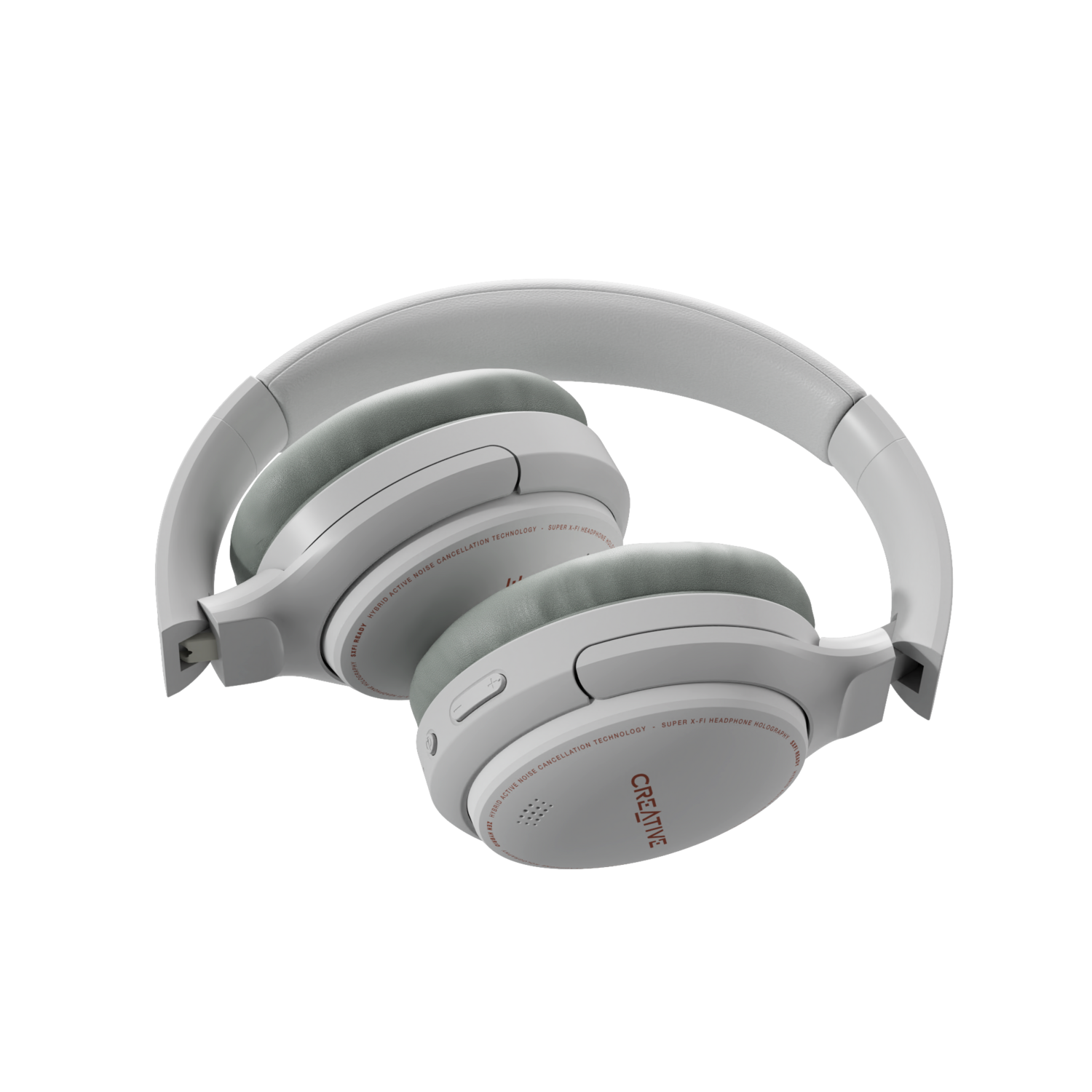Audifono Inalambrico Creative Zen Hybrid ANC Blanco BT 5.0-3