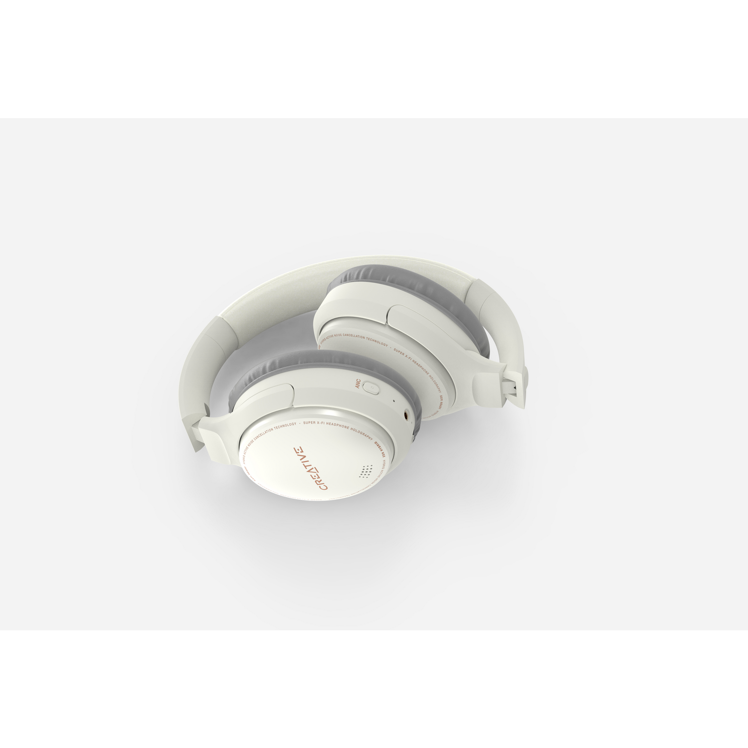 Audifono Inalambrico Creative Zen Hybrid ANC Blanco BT 5.0-5